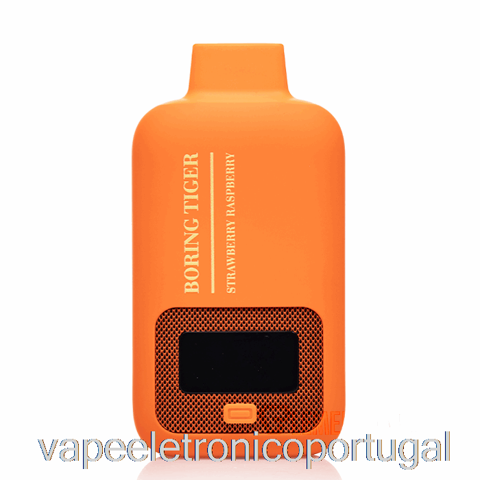 Vape Eletrônico Luffbar Chato Tigre 25000 Descartável Morango Framboesa